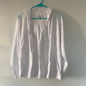 Hanes White Jacket